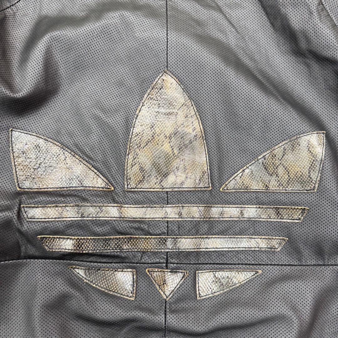 イ*エ様 80s 万国旗タグ adidas ATP レザージャケット XL パイ