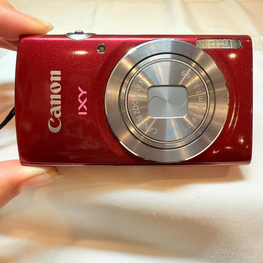 Canon IXY120 コンパクトデジタルカメラ レッド
