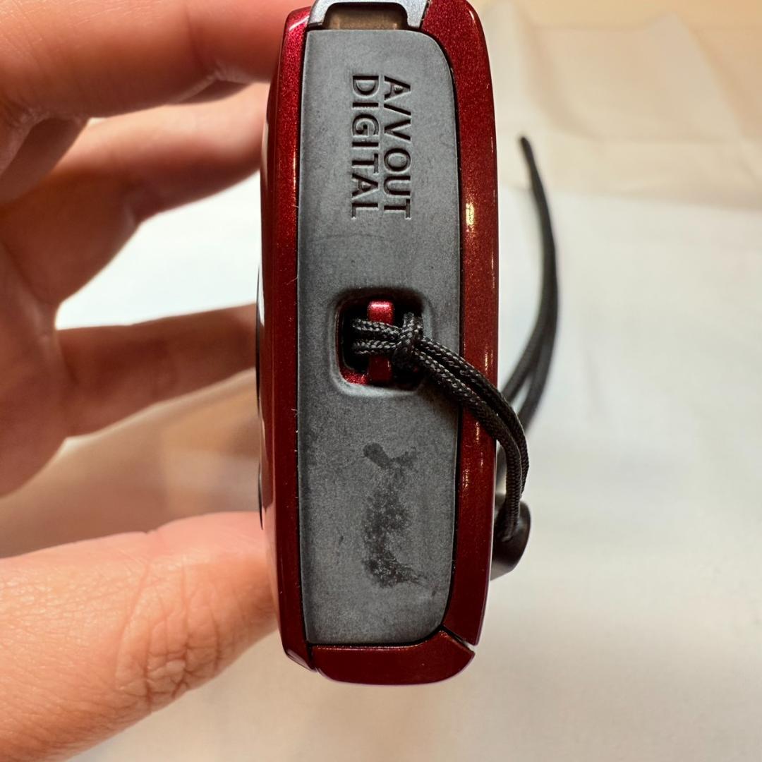 Canon IXY120 コンパクトデジタルカメラ レッド