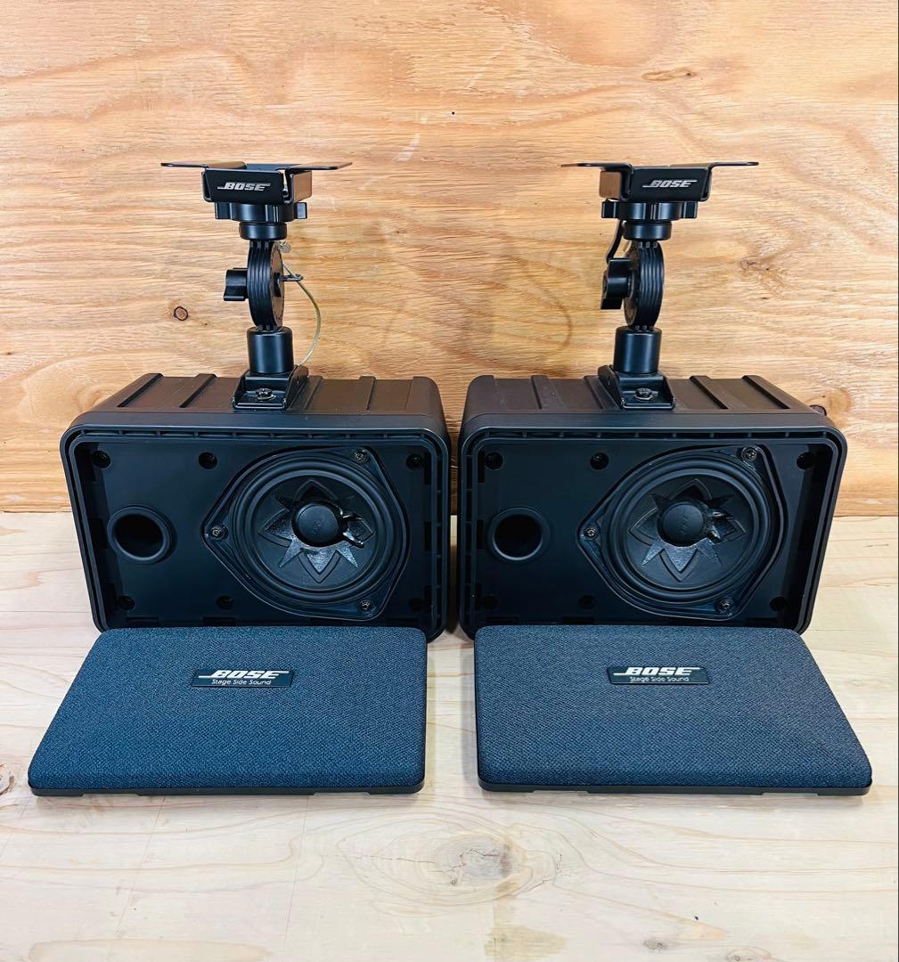 美品 BOSE ボーズ スピーカー SSS-ISP 連番ペア ブラケット付