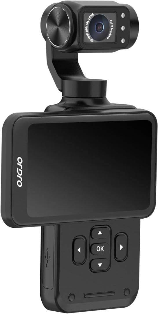 アクションカメラ 5K 3軸スタビライザー ジンバル/ハンドヘルドビデオカメラ