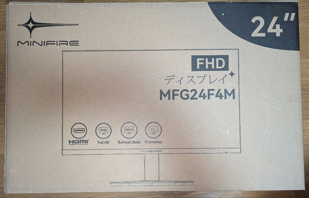 Minifire ゲーミングモニター 24インチ 160Hz