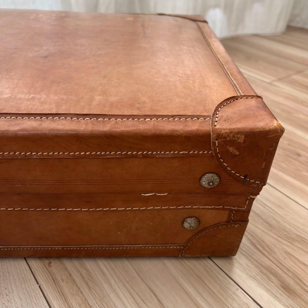 アンティーク レザートランク ヴィンテージ