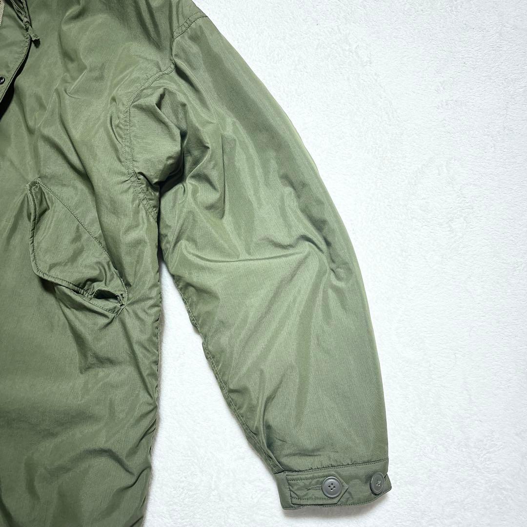 BEAMS ビームス M-65 モッズコート L フード ファー付き 中綿