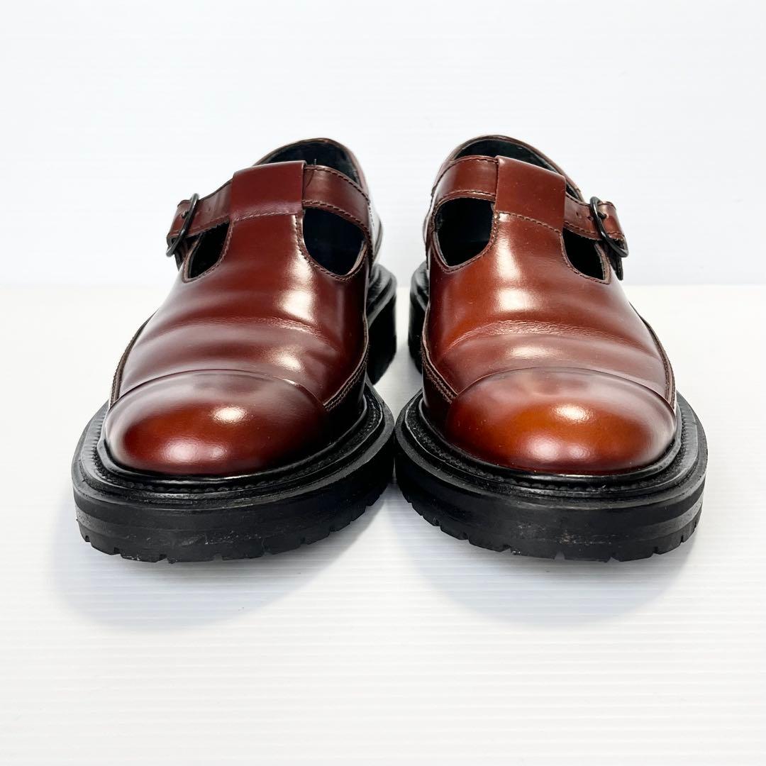 美品✨ HEREU ローファー Tストラップ ブラウン 24 スペイン