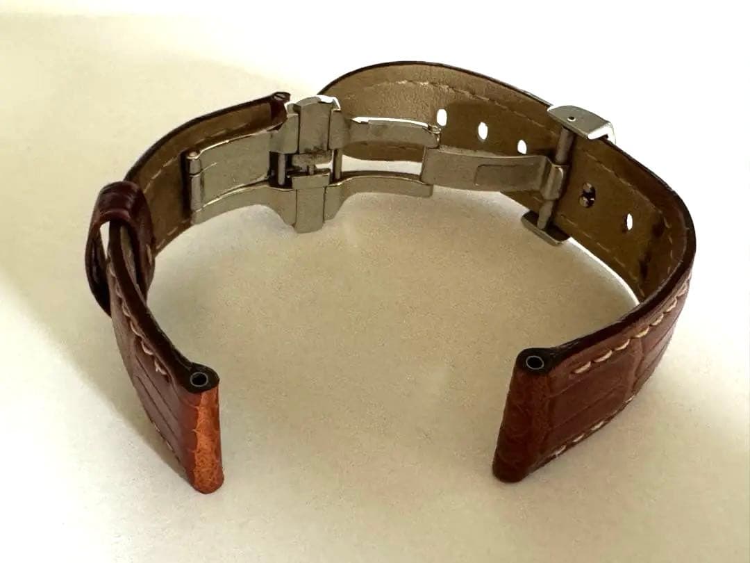 PANERAI 純正レザーストラップ Dバックル付きベルト