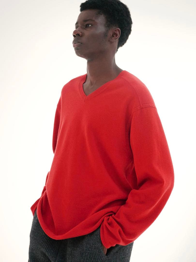 23AW AURALEE FELTED WOOL KNIT P/O 4 タグ付