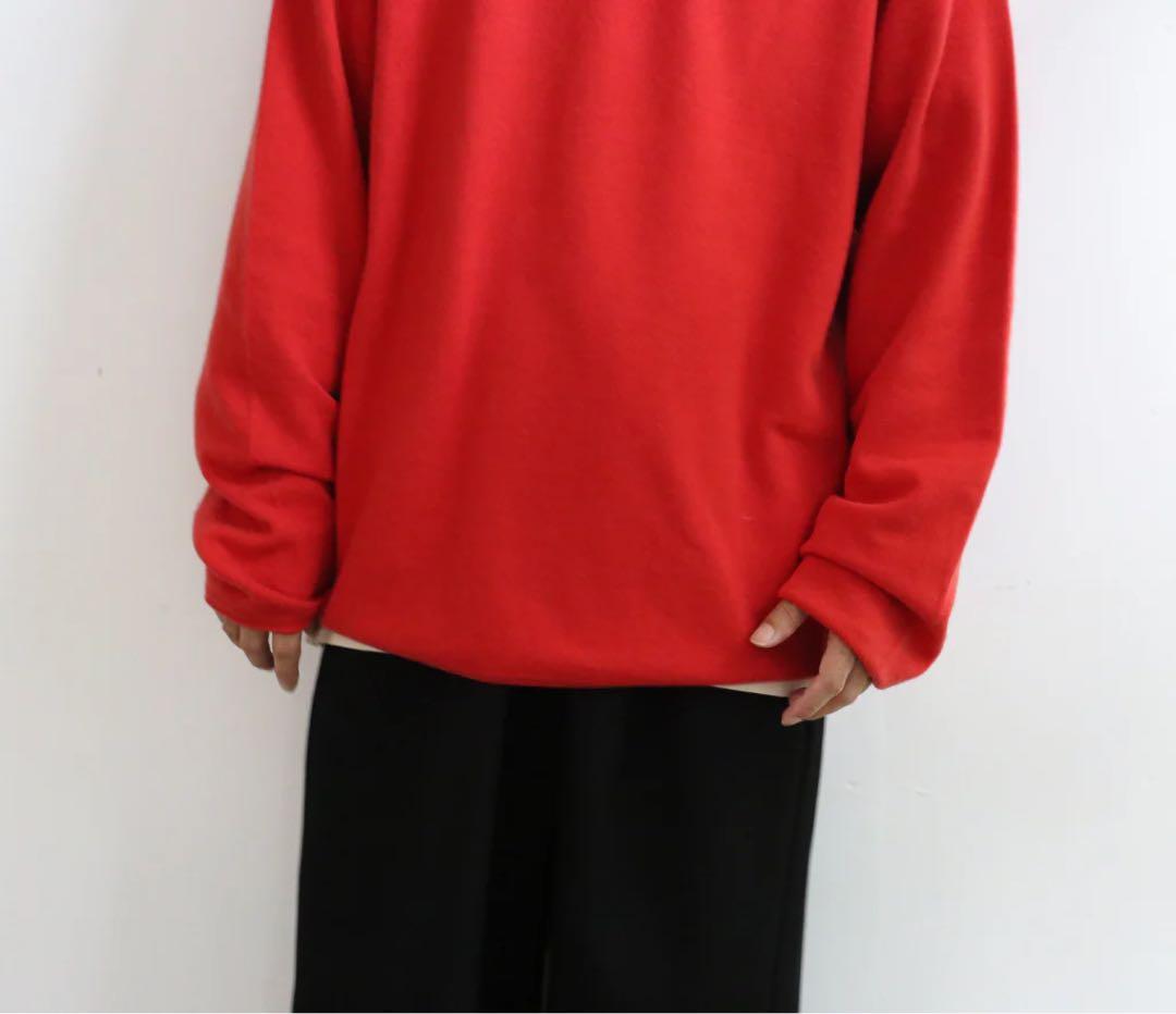 23AW AURALEE FELTED WOOL KNIT P/O 4 タグ付