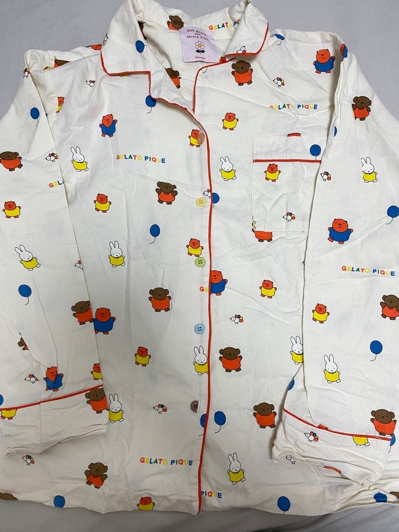 GELATO PIQUE ミッフィ miffy パジャマセット上下