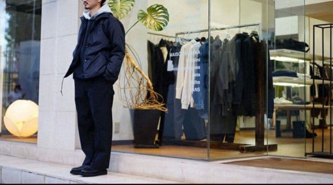 UNUSED アンユーズド コーチジャケット 中綿シンサレート ブラック Ｌ