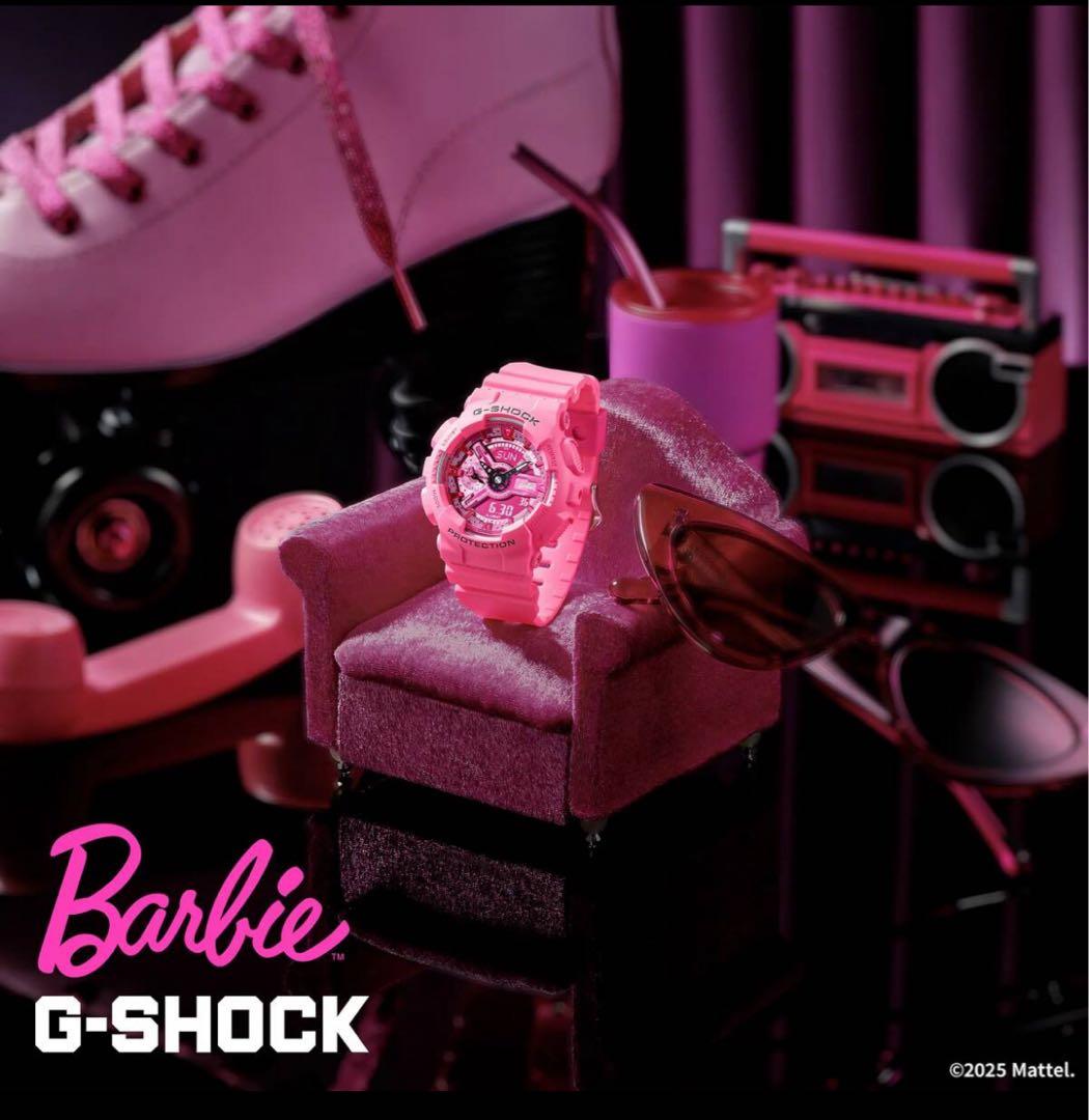 新品G-SHOCK Barbie GMA-S110BE-4AJR バービー