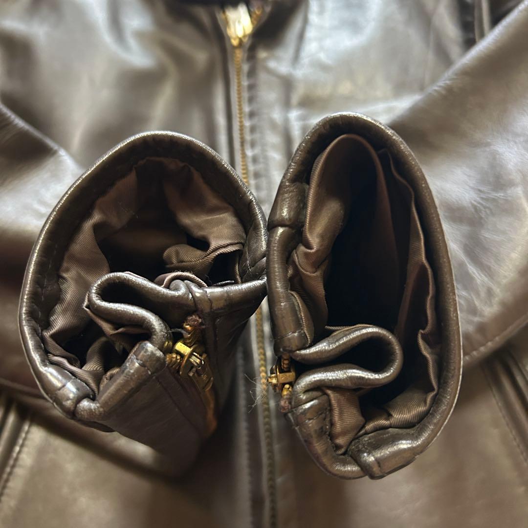 【希少美品】schott ショット 38 シングルライダースジャケット 641