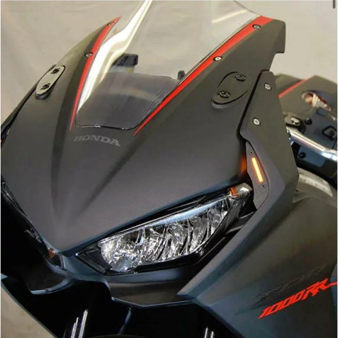 CBR1000RR SC77フロントLEDウインカー 移設 ニューレイジサイクル