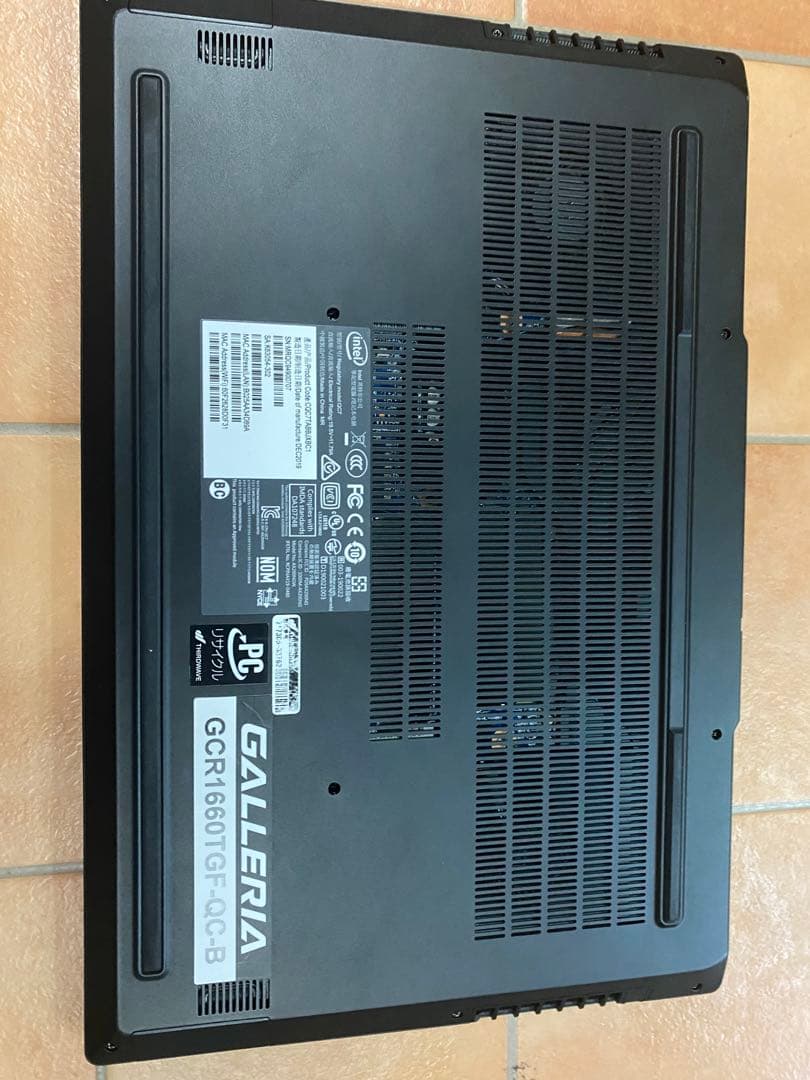 Galleria GCR1660TGF ジャンク