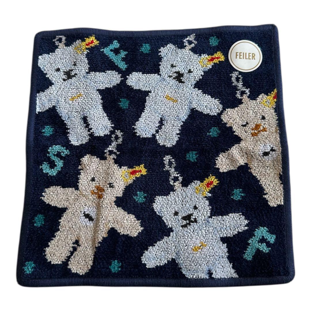 新作 フェイラー　シュタイフベア　ハンカチキーリングセット