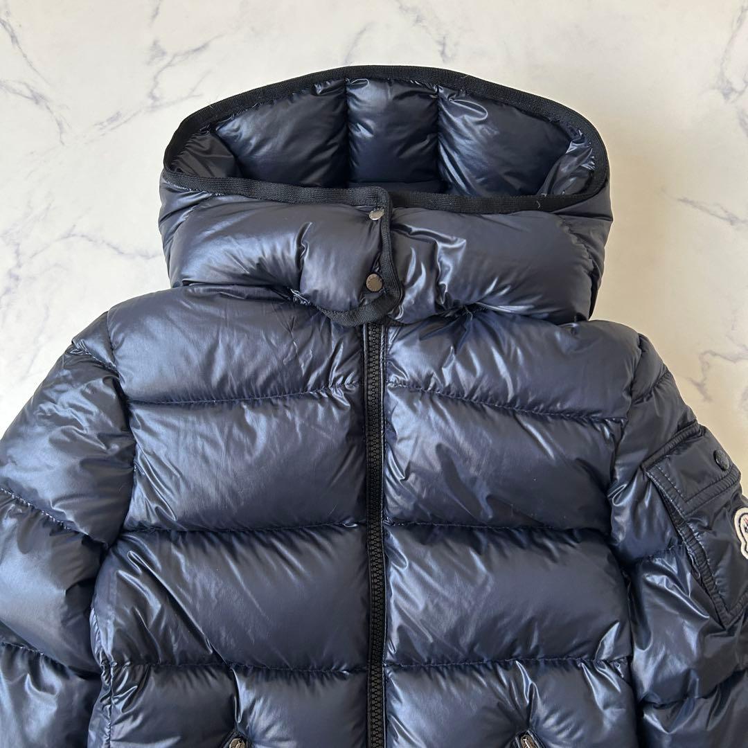 極美品 モンクレール ダウンジャケット ワッペン フード BERRE ベール