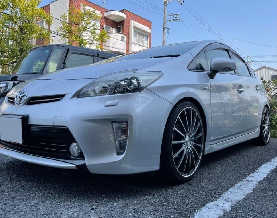 プリウス30系 ローダウンサス コイルスプリング1台分 サスペンション 新品