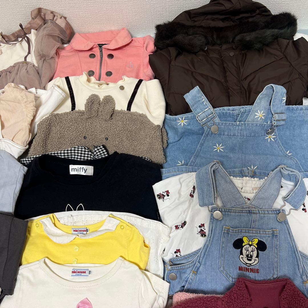 ❣️まゆ❣️100〜110サイズ　女の子　秋冬服　60点以上