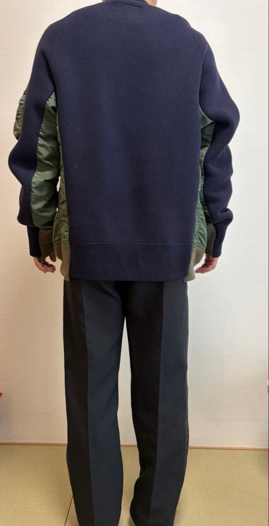 sacai スウェット　サイズ02