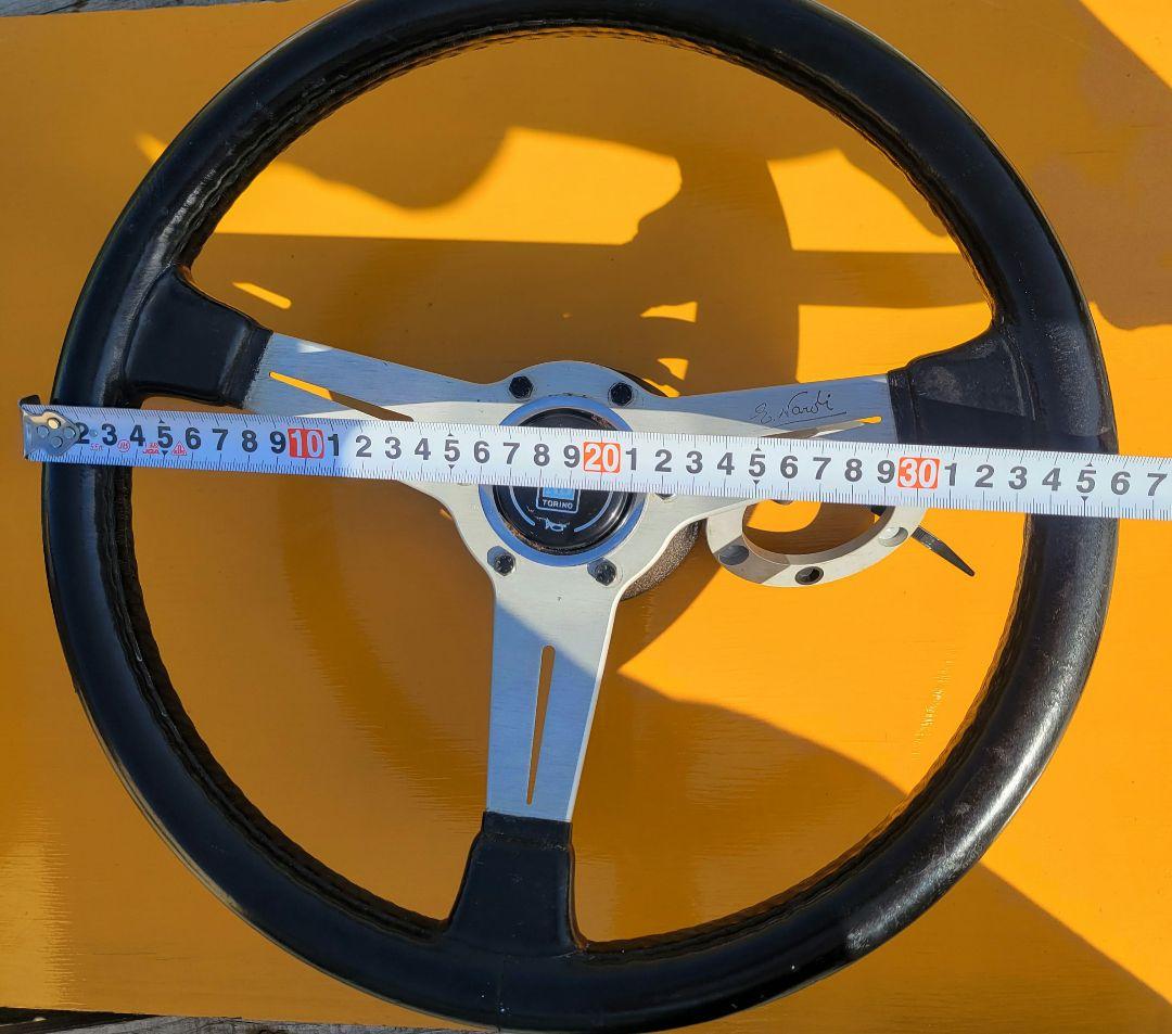 Nardi ステアリングホイール 3本スポーク当時物