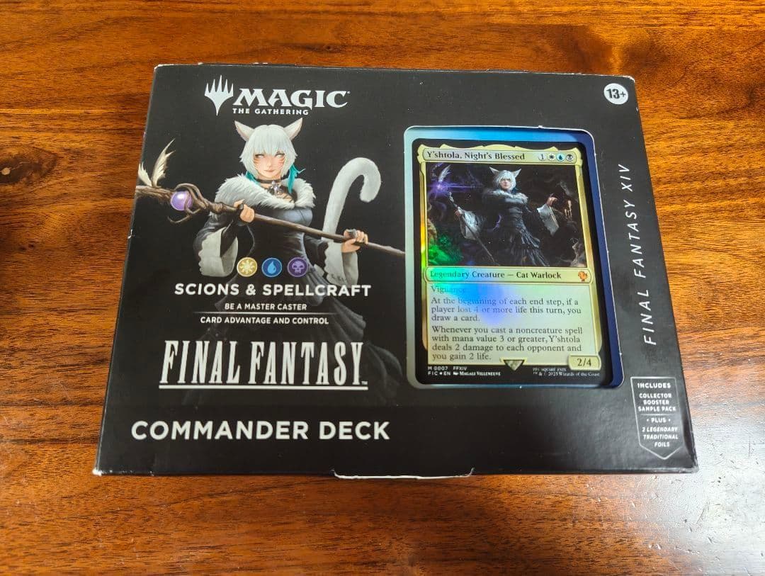 統率者デッキ　サイオンズスペル　ファイナルファンタジー英語版※サンプルコレブ無