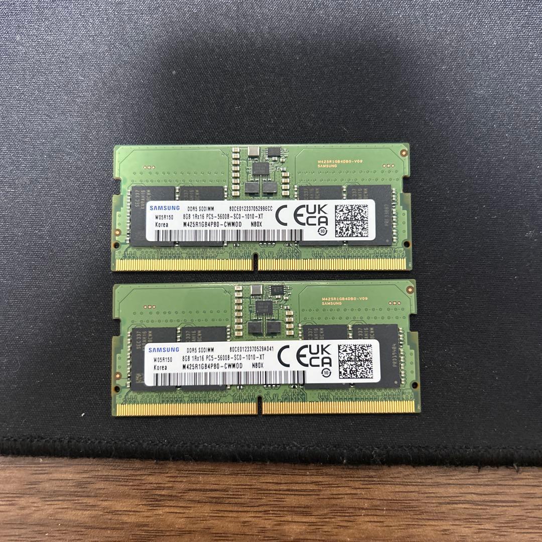 メモリー SAMSUNG DDR5-5600 SODIMM