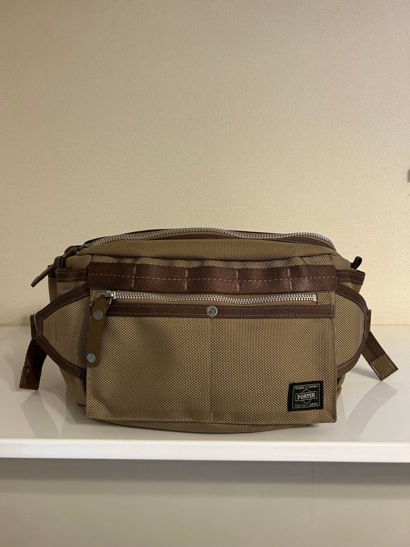 【 PORTER / HEAT TYPE-C WAIST BAG 】