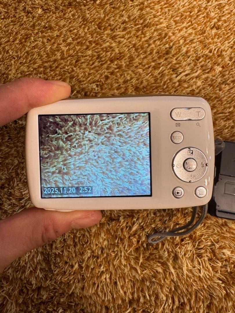 動作確認済み　LUMIX DMC-S1 ホワイト コンデジ　デジカメ