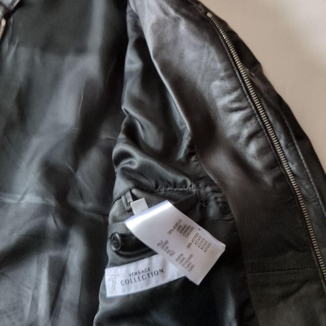 ベルサーチ革ジャン