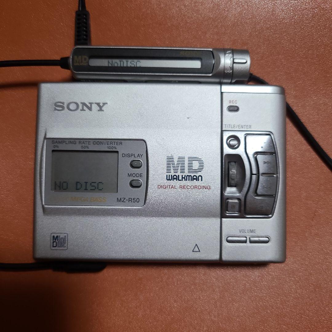 Sony MZ-R50 ポータブルMDプレーヤー
