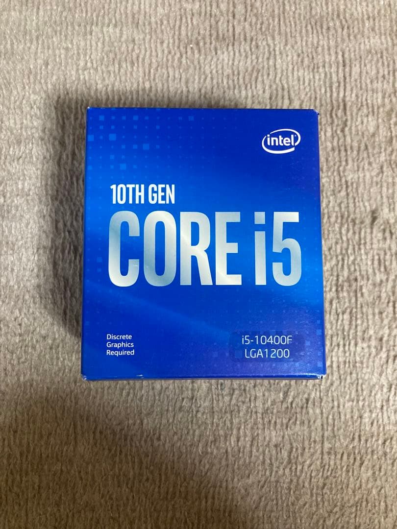 未開封 Intel 10世代CPU Core i5-10400F LGA1200