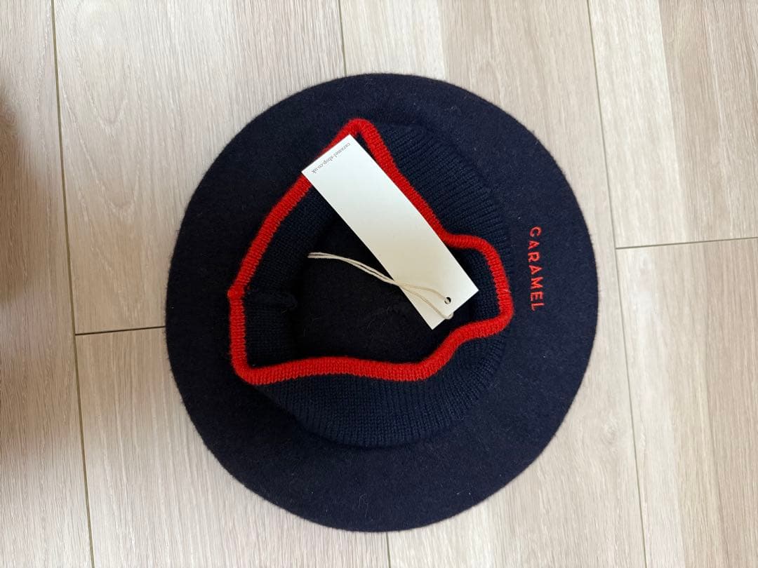 caramel ベレー帽