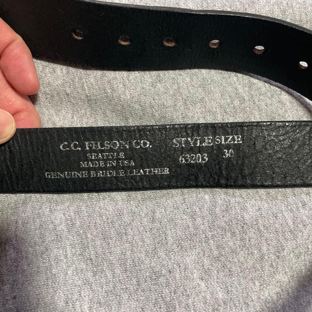 C.C. FILSON CO. 本革ベルト 63203 サイズ30 USA製