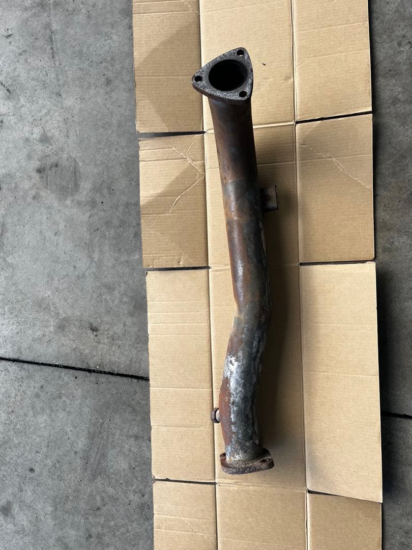 s15純正タービン、社外エキマニ、純正フロントパイプ