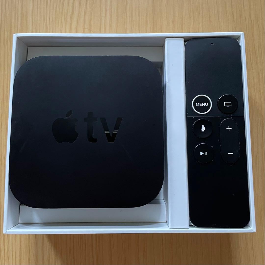 Apple TV 4K 64GB 本体 + リモコン + ケーブル