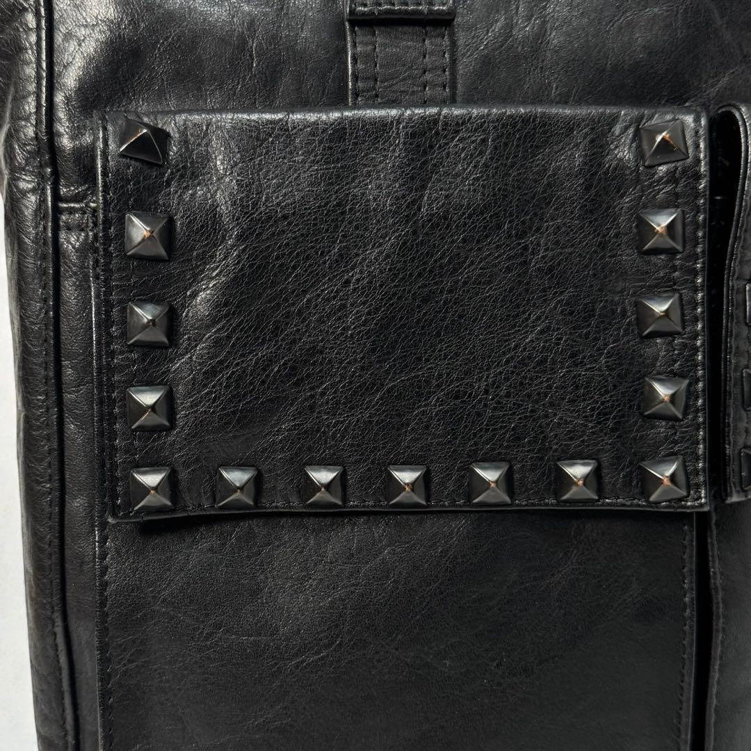 PORTER × ZOZOTOWN レザートートバッグ 本革 ブラック A4収納