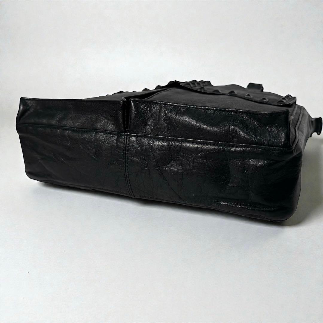 PORTER × ZOZOTOWN レザートートバッグ 本革 ブラック A4収納