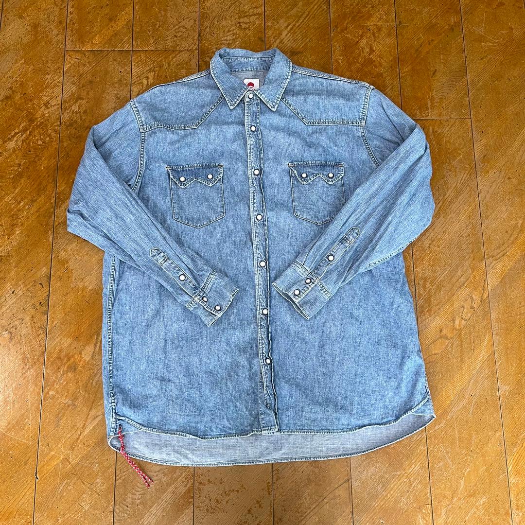 BEAMS JAPAN デニムウエスタンシャツ Mサイズ