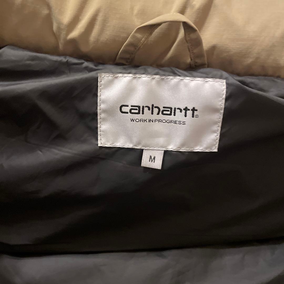 k*A様 Carhartt ベージュ ダウンベスト M