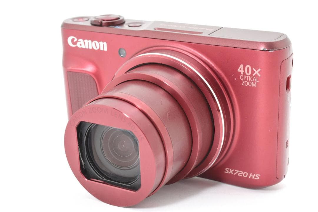 【美品】 Canon PowerShot SX720 HS レッド #95