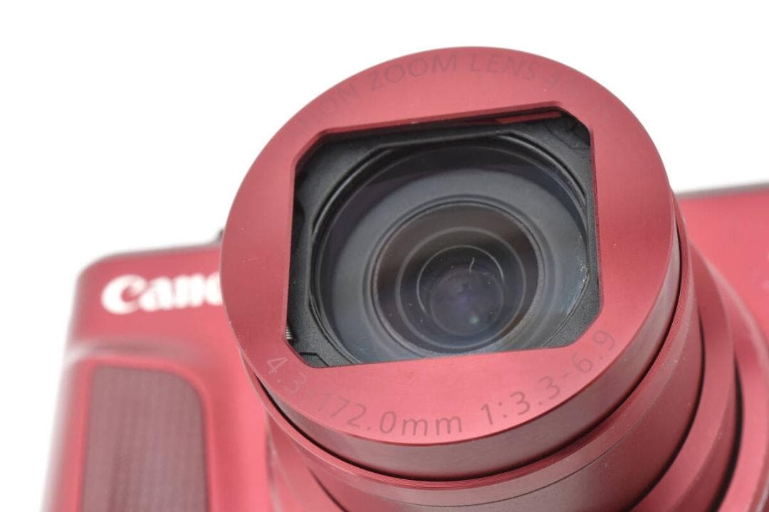 【美品】 Canon PowerShot SX720 HS レッド #95