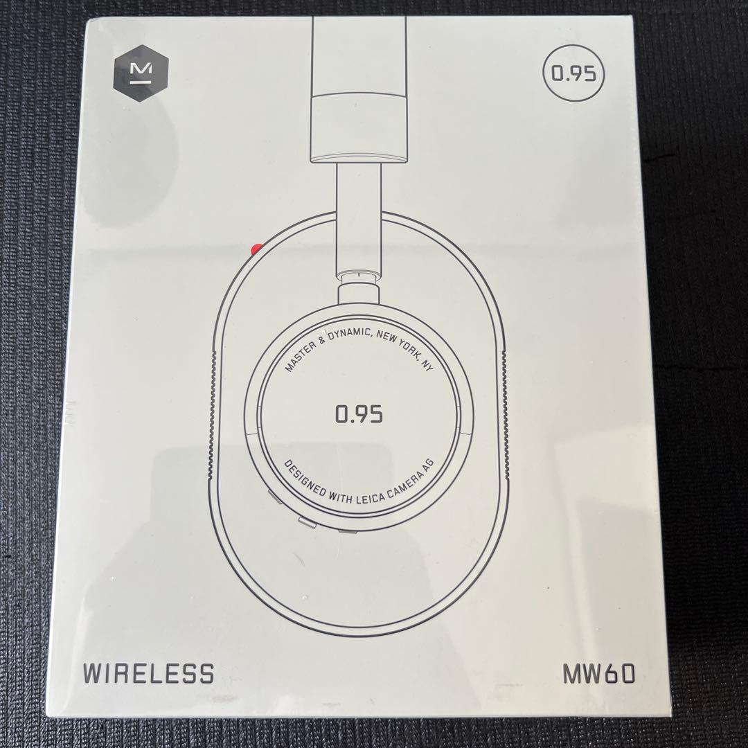 【新品未使用】MASTER & DYNAMIC MW60 for 0.95