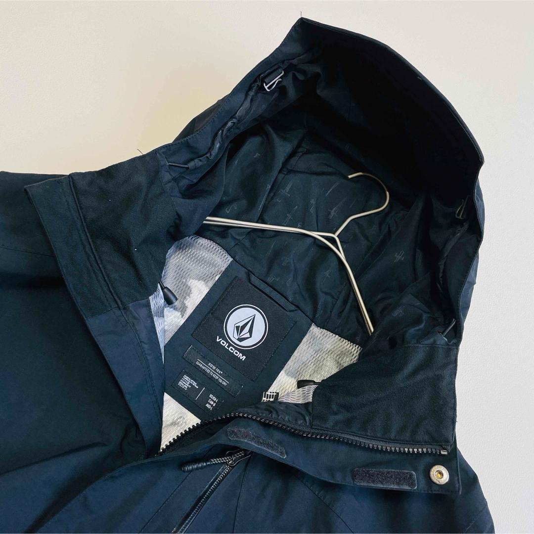 6678 ボルコム　ジャケット　ゴアテックス　無地　スノボウェア　ブラック