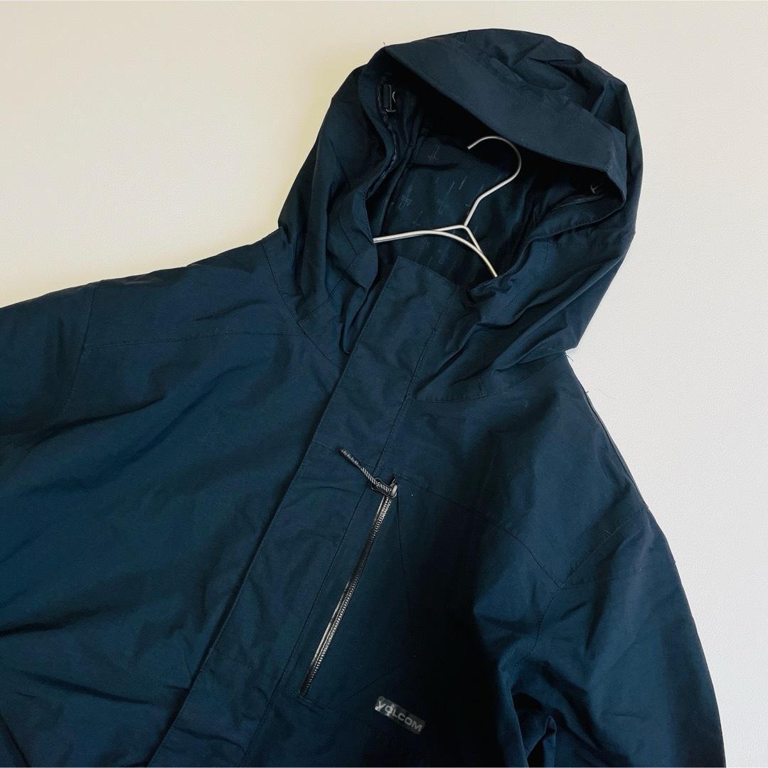 6678 ボルコム　ジャケット　ゴアテックス　無地　スノボウェア　ブラック