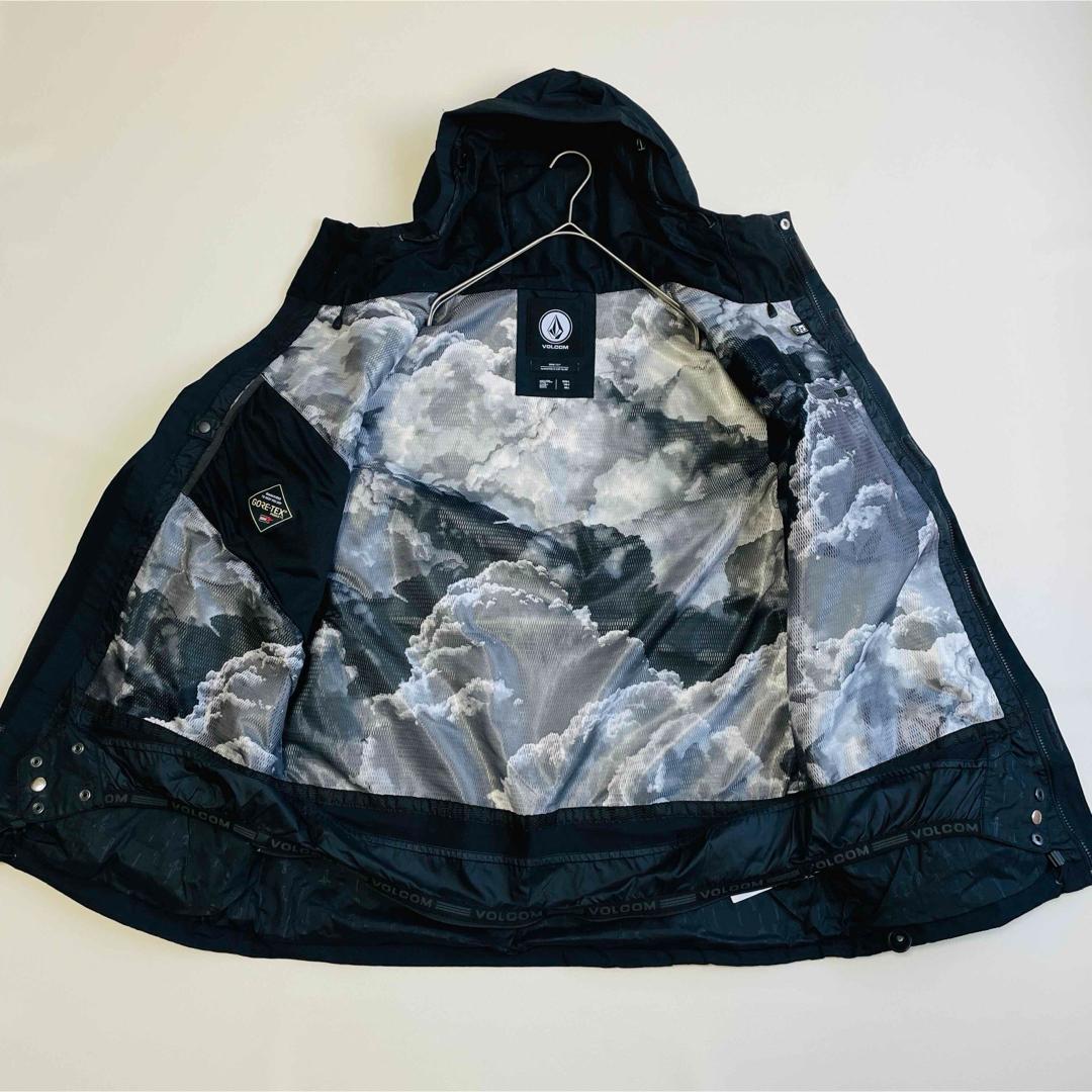 6678 ボルコム　ジャケット　ゴアテックス　無地　スノボウェア　ブラック