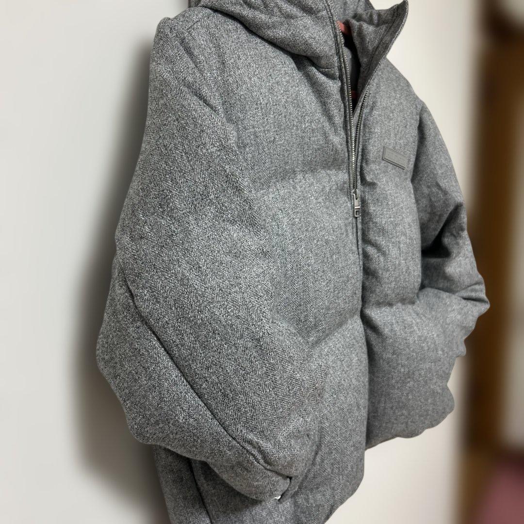   ダウンジャケット フード付き