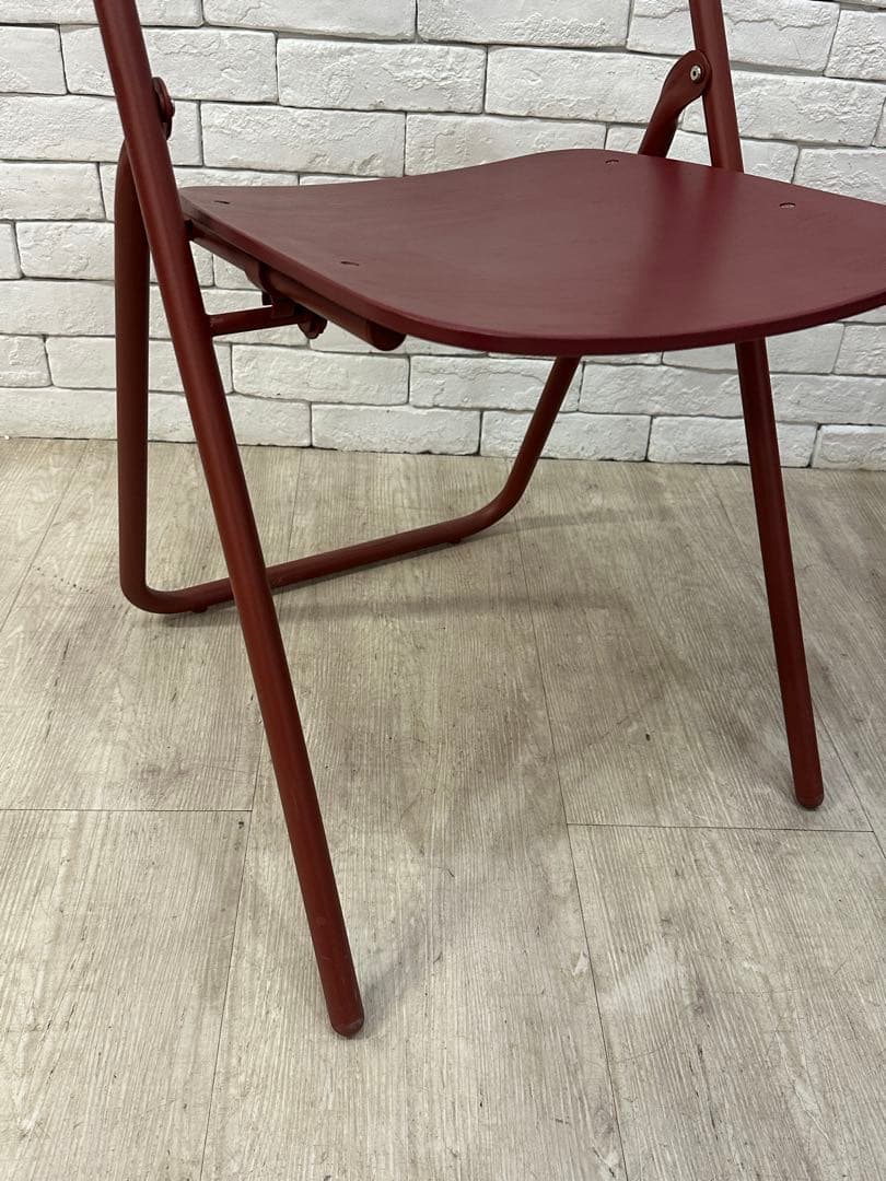 ⭐️全国送料無料】無印良品　MUJI パイプ　椅子　折りたたみ　チェア　2脚セット