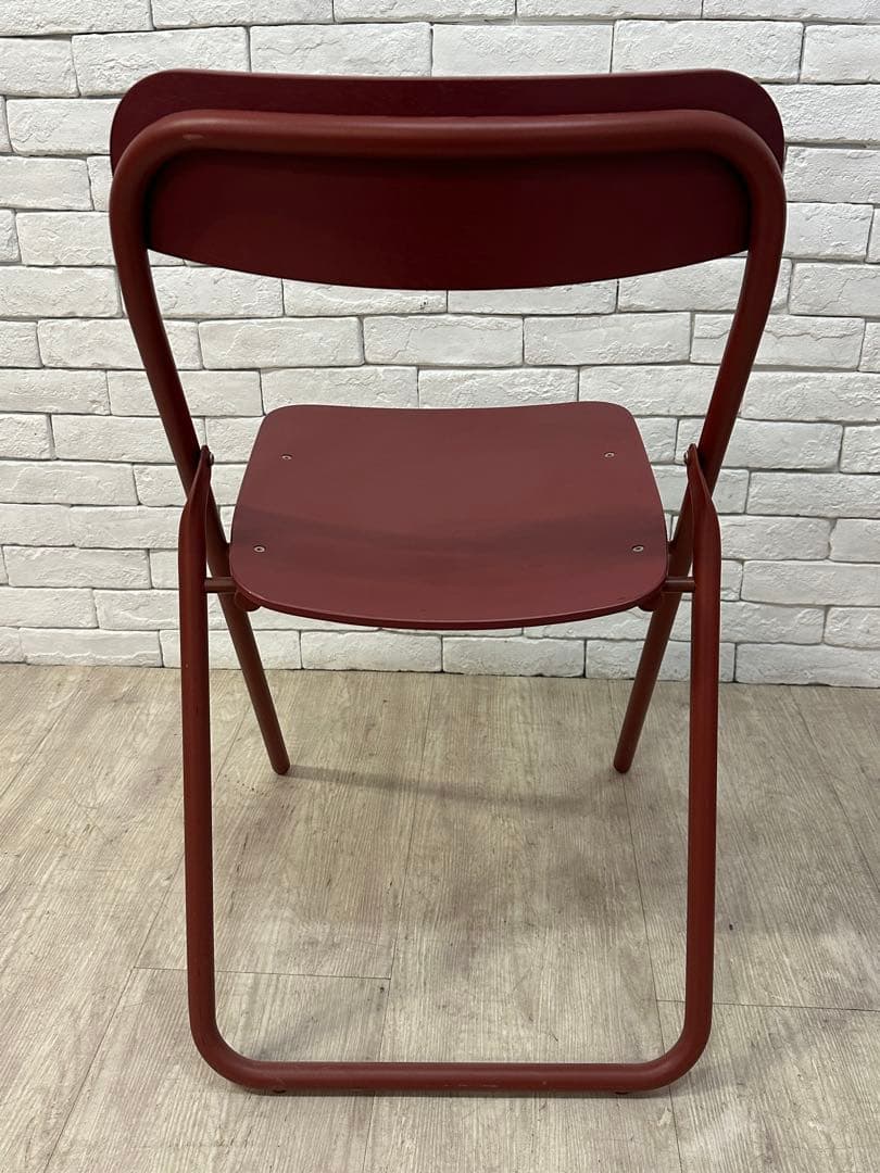 ⭐️全国送料無料】無印良品　MUJI パイプ　椅子　折りたたみ　チェア　2脚セット