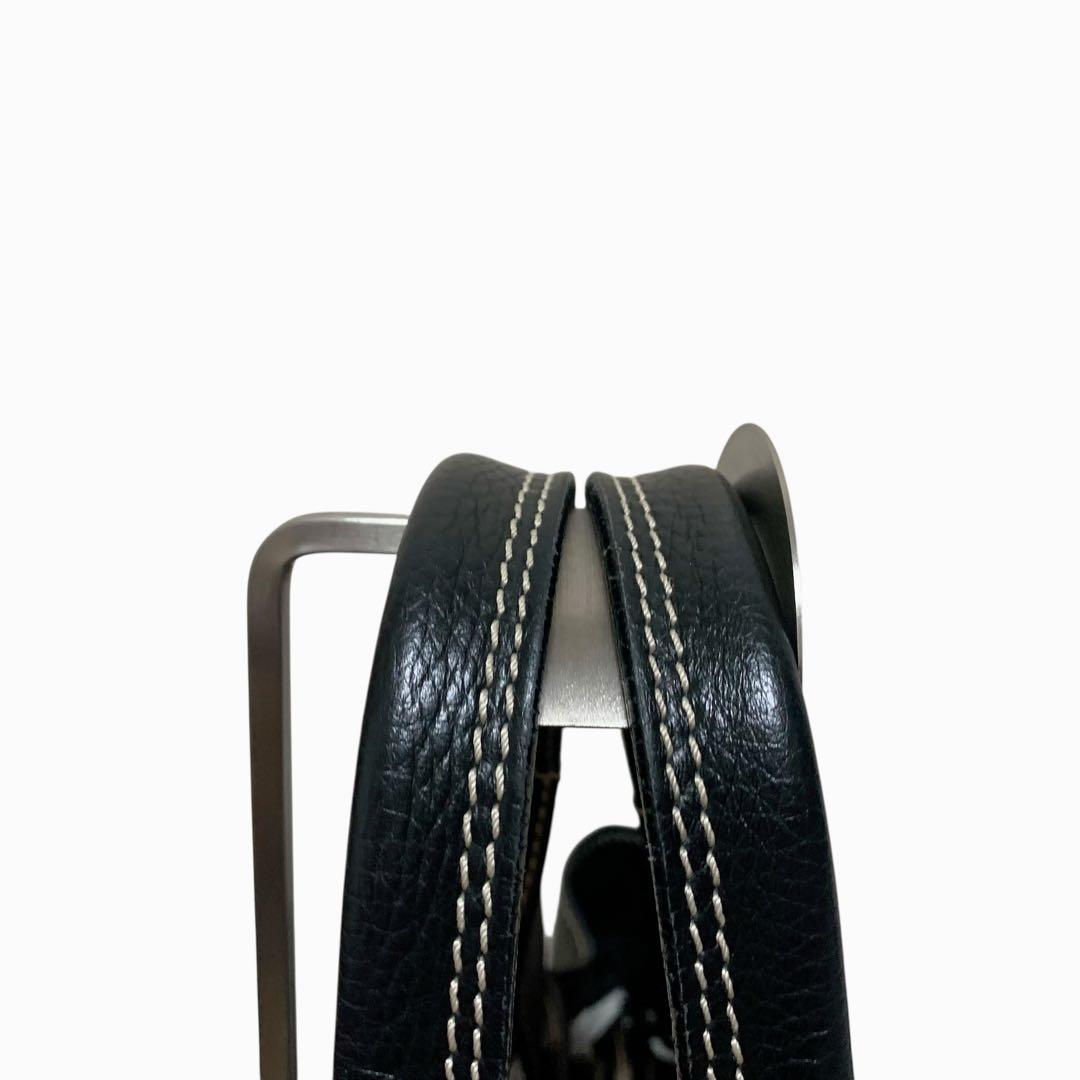 美品　GHERARDINI ゲラルディーニ　ハンド　トート　ビジネス　黒　レザー