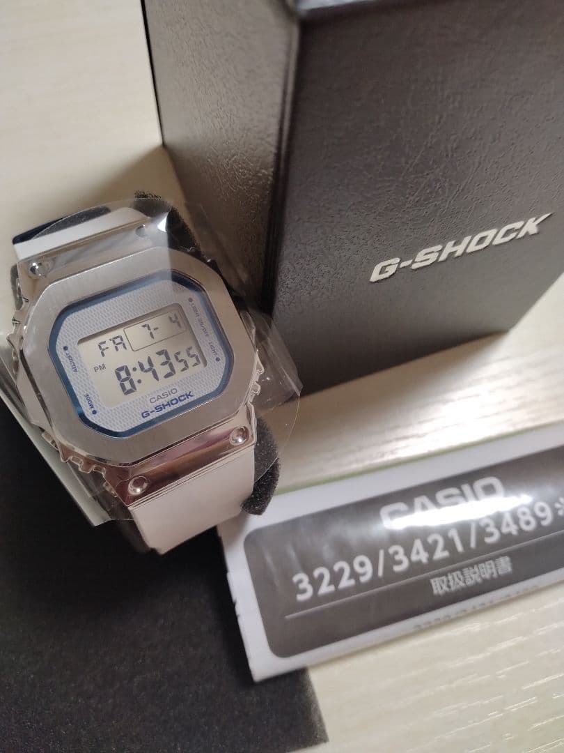 【未使用】カシオ CASIO G-SHOCK GM-S5600LC　ホワイト